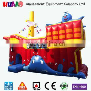 Fashion Pirate Ship Bouncy Castle Slide photo-4