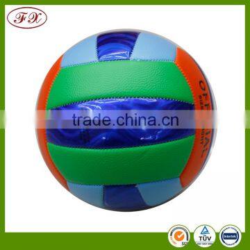 size 5 super soft PVC official weight promotional machine stitching volleyball/custom cheap sand/beach volleyball