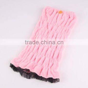 OEM microfiber warp knitted towel cloth for bathrobe/ bathing cap in roll