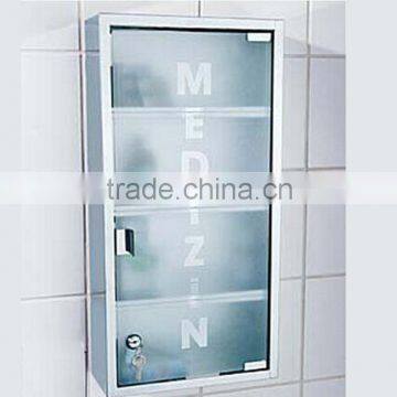 4 shelf polished metal medicine box metal medicine chest medical box first aid kit