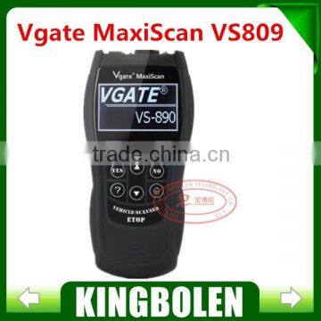 2015 New Arrival Vgate MaxiScan VS809 Code Reader Multi-language Auto Scantool VS-890
