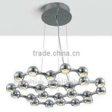 LED Electroplating Ball Chandelier Modern Minimalist Lighting Lamp