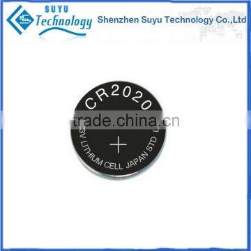 3.0v battery CR2020 lithium cell button battery