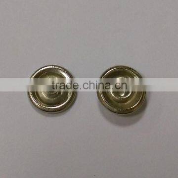 Men Shirt Metal Covered Top Prong Snap Button photo-4