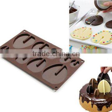 3D Egg Shape Chocolate Silicone Molds