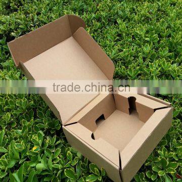 Eco feature wholesale brown custom mailer box