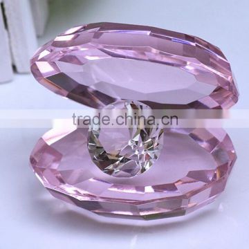 Beautiful cheap mussels crystal figurines gift