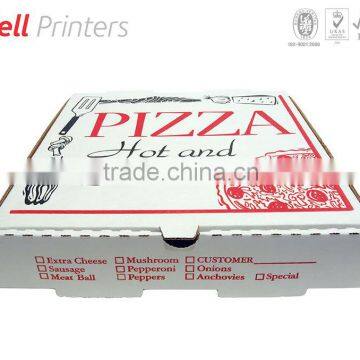 Pizza delivery box small medium and large from Indian supplier