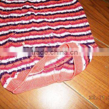 fashion lady acrylic knitted beanie hat