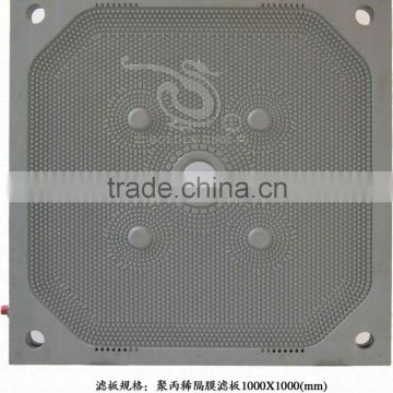 PP membrane filtration filter plate