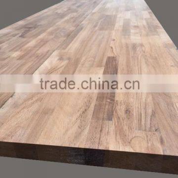 Thermo Rubber wood Finger Joint Laminated board / panel / worktop / Counter top / table top