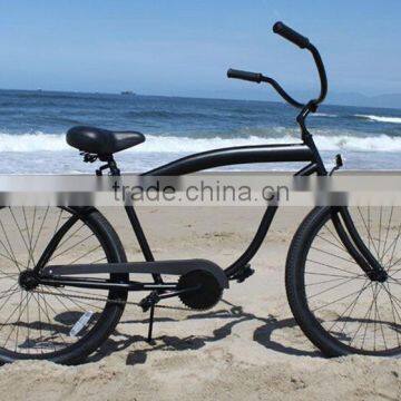 28inch mens Black beach cruiser KB-BC-Z24