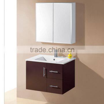 E1 Particleboard / Plywood / MDF bathroom mirror wall cabinets