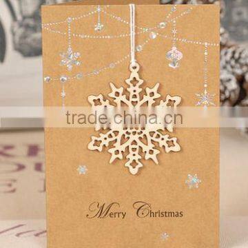 polygon star decoration greeting card/chirstmas card