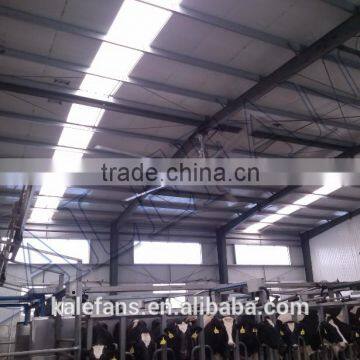 24FT HVLS Large Industrail Ceiling Fan In Livestock Farm