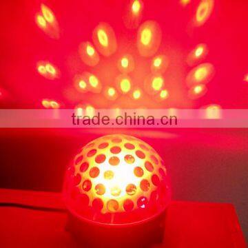 Attractive Stage Lighting Decorations Crystal LED Light Magic Spinning Disco Ball photo-3