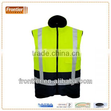 High Visibility traffic vest, reversible vest class D/N