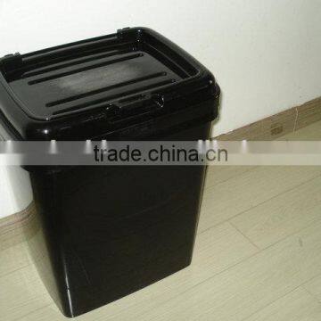H513 15KG 40liter Rectangle Shape Plastic PET Dog Food Container Quality Choice photo-4