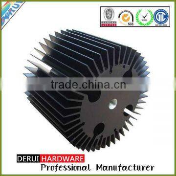 Black anodizing CNC machining PCB Aluminum radiator