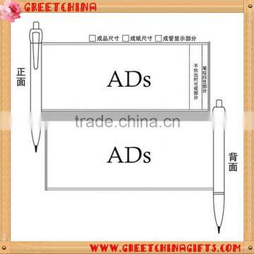 Sample Shots, Promotional Pearlescent Pulling Picture Pull Out Banner Pen photo-5