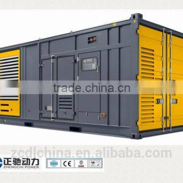 super power soundproof canopy type 1000kw diesel electric generator