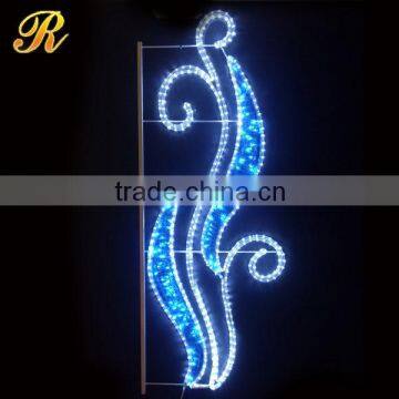 LED Christmas decorations street lights