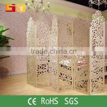 HOME-GJ Direct Factory cheap dressing hanging room divider partition screen