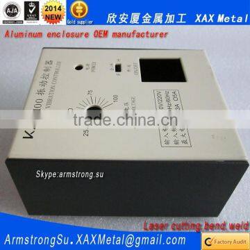 XAX25Alu Non standard custom made plate aluminum meter box
