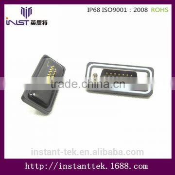 INST D-sub Series Front Panel Mount 15 Contacts Connector