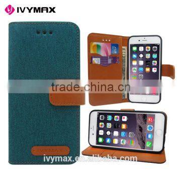 Retail Packaging Brand Mercury Colorful Convas Diary Cover Leather Wallet Phone Case Pouch With Card Slot for Apple Iphone 6 photo-2