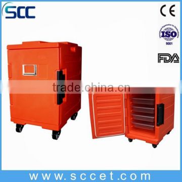 Insulated Container Front Loading Style, with Wheels