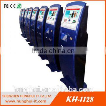 Touch Screen Self Payment Kiosk With Barcode Scanner