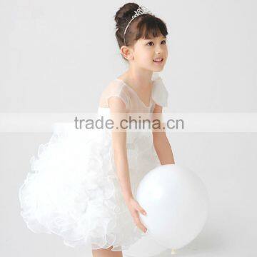 2015 new fashion princess flower girl dress