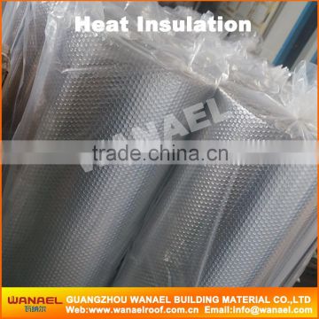 Pure Aluminium Bubble Foil / Pure Aluminum Foil Sided Bubble Insulation