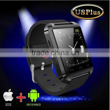 U-WATCH U8-PLUS Bluetooth iOS Android Smart Watch Black