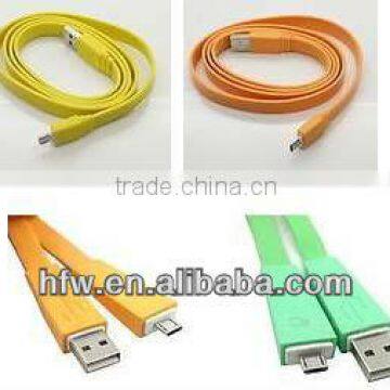 low price colored micro usb cable