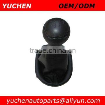 YUCHEN Car Shift Gear Knob With Gaitor For Volkswagen VW Touran Caddy 2003-2011 OEM 1T0711113N/1T0711456