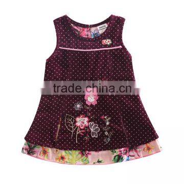 (H5106) purple 2-6y nova brand my liitle girl princess dress girls party new design dress