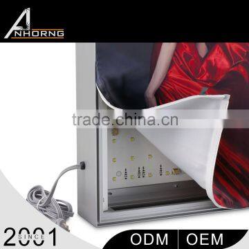 New Arrival Waterproof Energy Saving Tension Fabric Frame Led Light Boxes