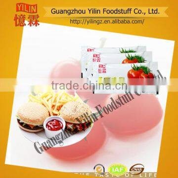 10g China OEM hot sell Tomato Ketchup in Sachet