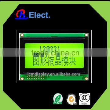 4004 COB lcd module display, yellow green graghic STN lcd screen