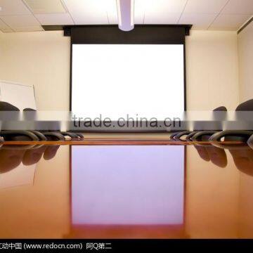 motorized projector screen with intractive function compatible for all projectors