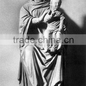 2 Madonna Statue Handicraft