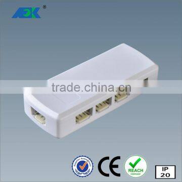 4 pin strip led cable connectors for led flexible strip lights,led RGB distributor box