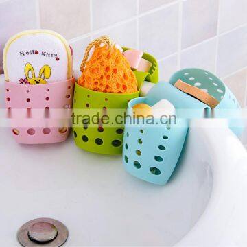 Manufacture Supply Free Sample Avaible PVC Hanging Kitchen Sponge Holder