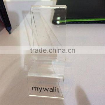 Lucite Tray, Acrylic Tray Rack With Wallet, Clear Acrylic Rack, Phone Display Trays photo-4