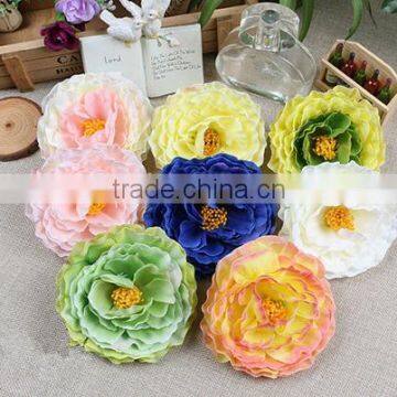 Large artificial flower heads