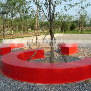 frp garden seat in different design