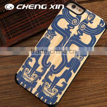 2016 Animal Antique Wood Case With Cute Monkey Design for Iphone 5 With Cheap Wholesale Price for Apple 6 Plus Supplier's Choice photo-3