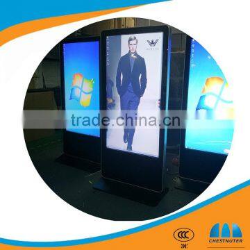 50 Inch Stand Alone LCD Advertising Digital Signage Video Display With O2O solutions